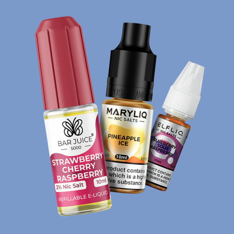 Vape kits and e-liquids